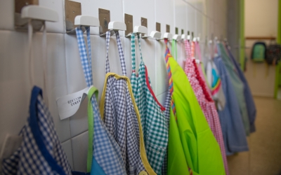 Penjadors d'una escola sabadellenca | Roger Benet